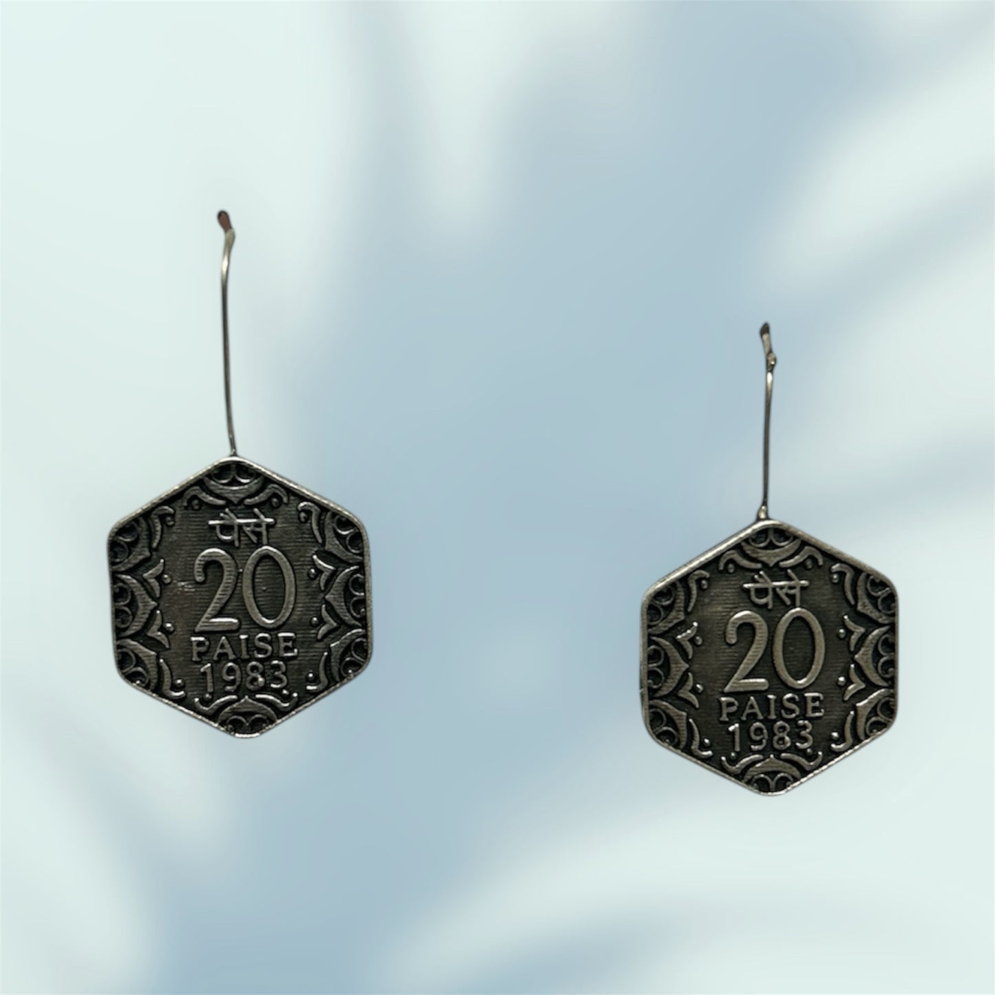 Vintage Twenty Paise Earrings
