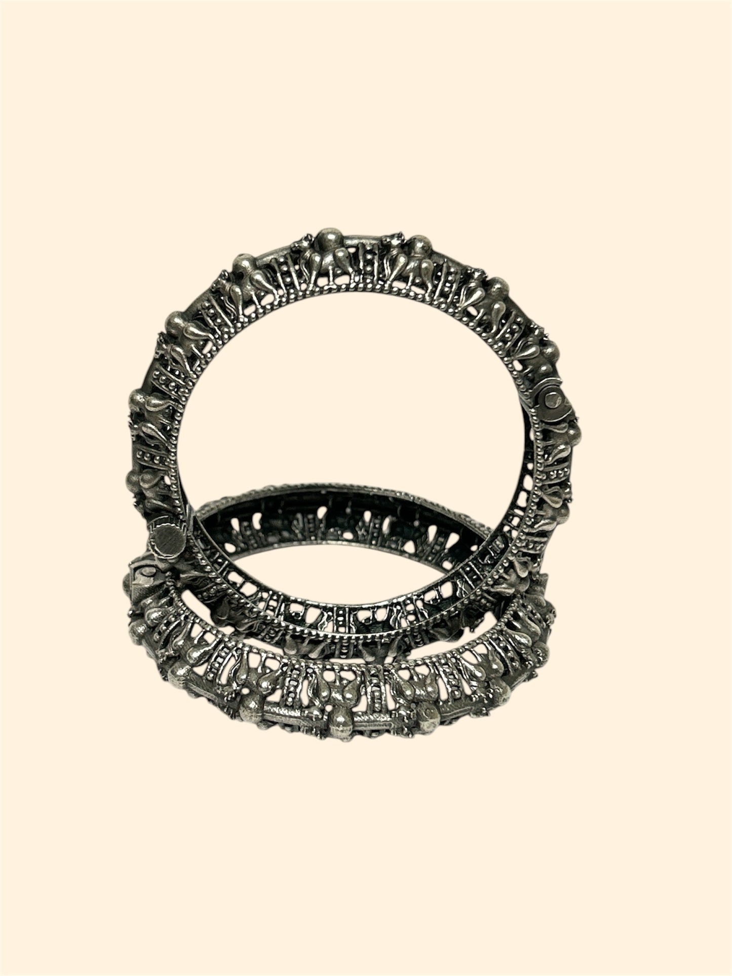 Maya deer design bangles