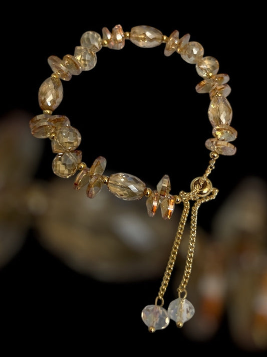 Polygon Beaded Bracelet