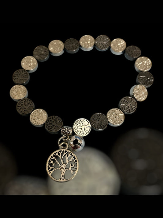 Branch style charm bracelet