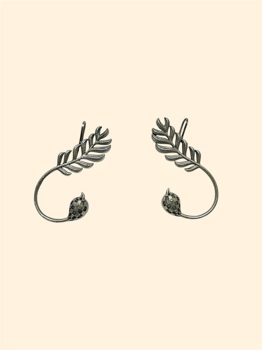Leaves ear cuff earring