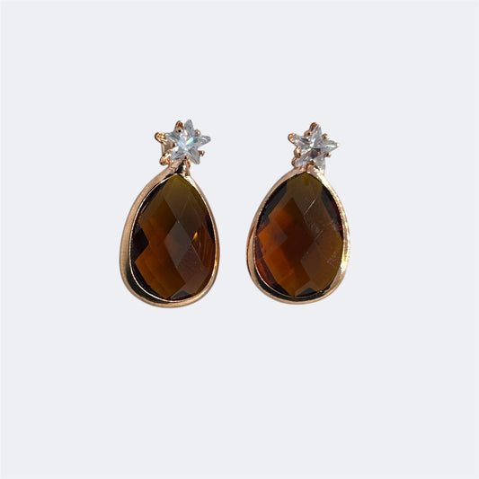 Diamond stud earring