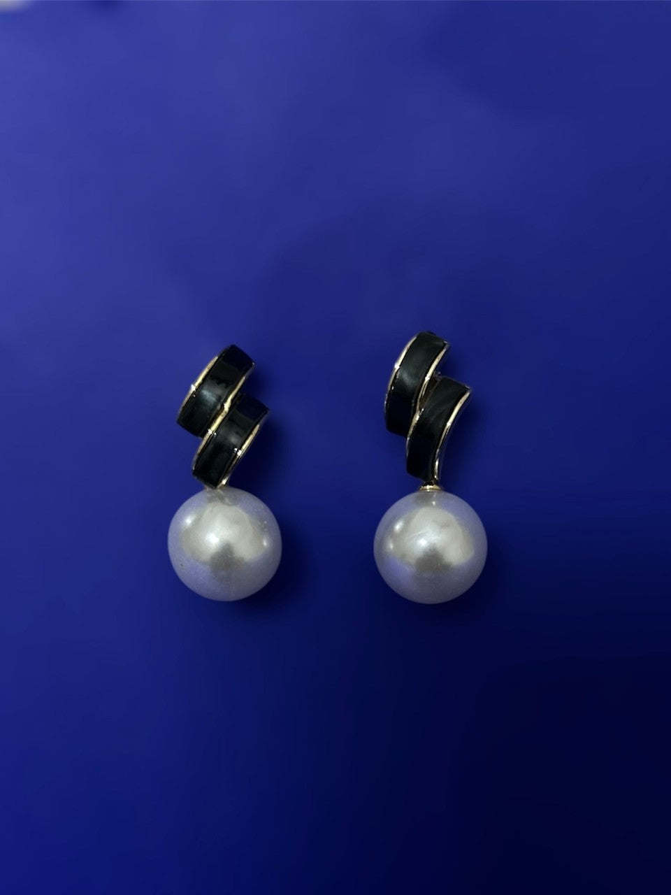 Ivory orbit Drops earring