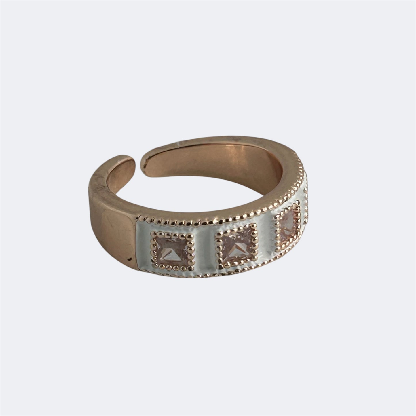 white belt ring