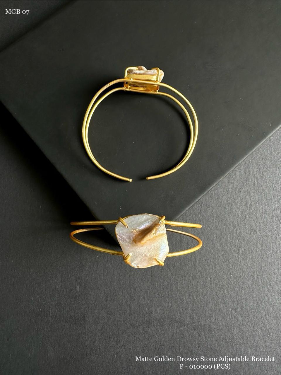 Vintage Marble Bracelet Cuff