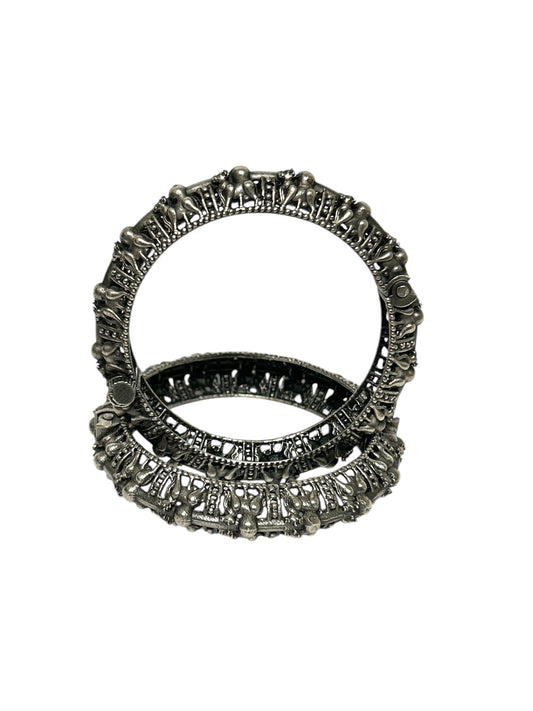 Maya deer design bangles