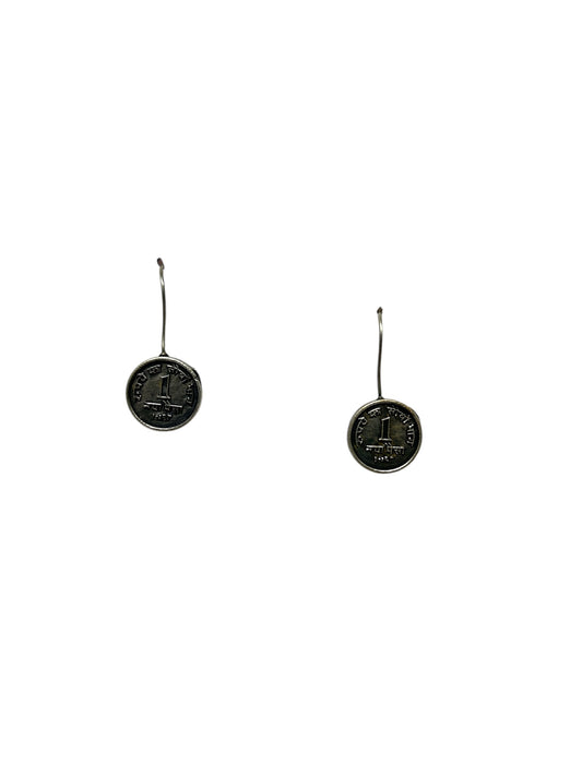 Vintage One Paise Earrings