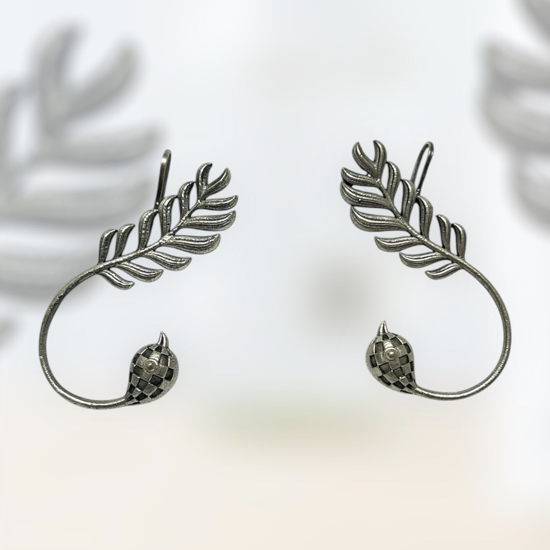Leaves ear cuff earring