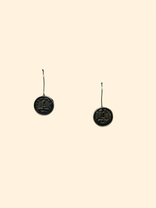 Vintage One Paise Earrings