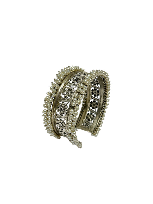 German silver cuff bracelet
