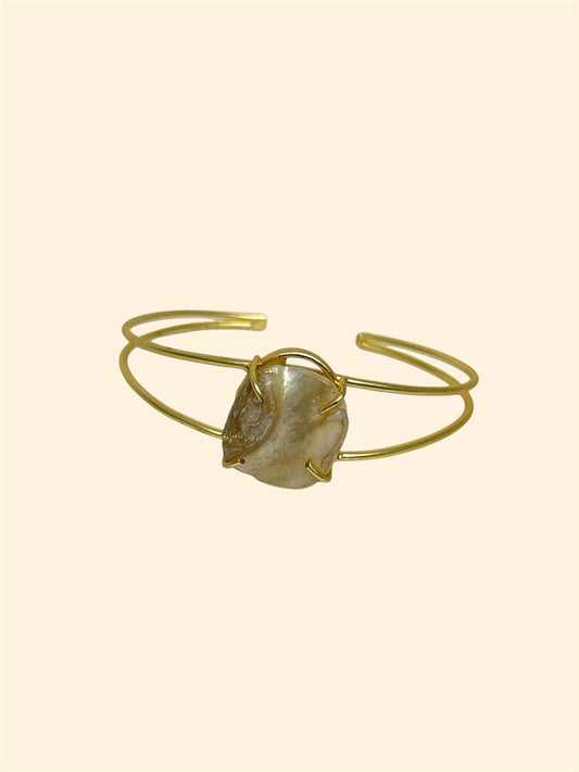 Vintage Marble Bracelet Cuff
