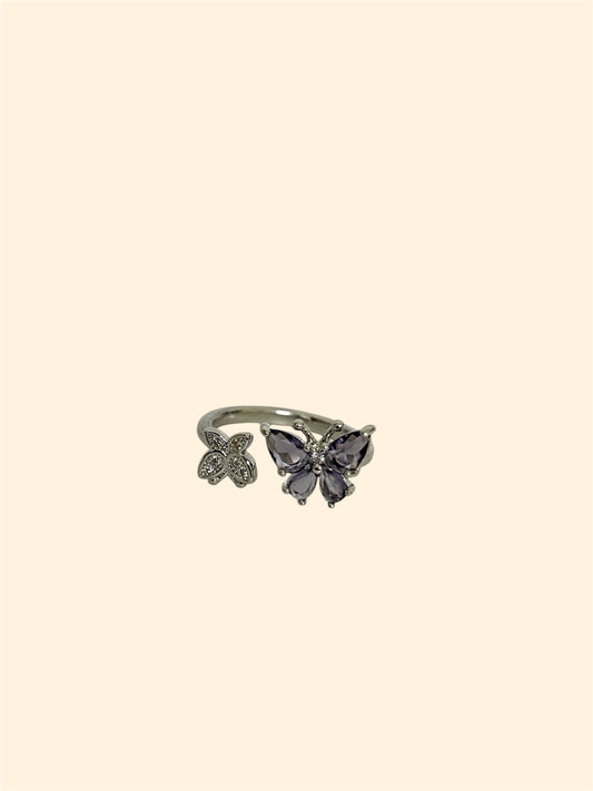 Midnight Flutter Ring